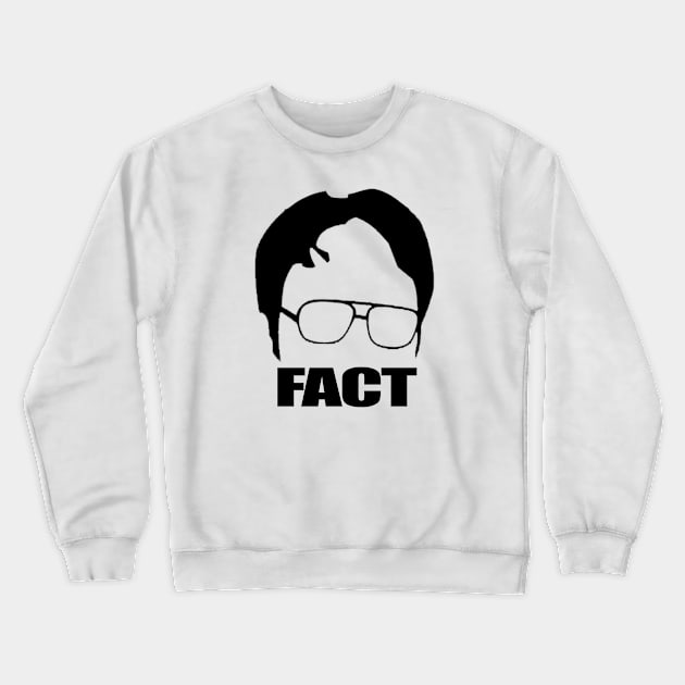 FACT Crewneck Sweatshirt by StrictlyDesigns